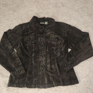 Xhilaration Dark Gray Jean Jacket